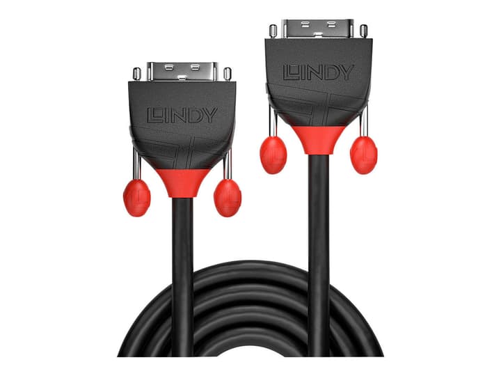 LINDY DVI-D Single Link Kabel, Black Line 5m Kabel DVI-D Single Link Kabel, Black Line 5m Kabel LINDY 785300141578 Bild Nr. 1