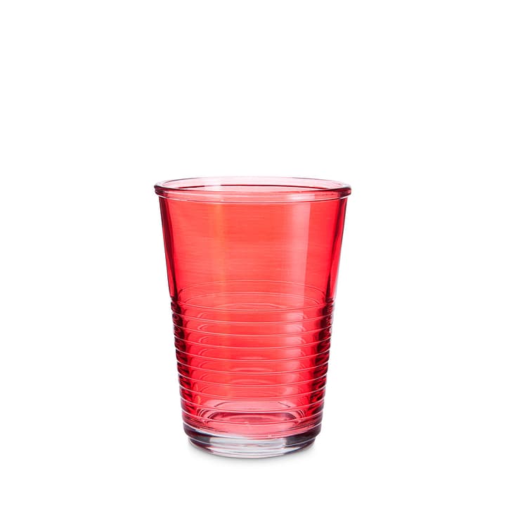 MACAO Trinkglas MACAO Trinkglas 393013400000 Grösse B: 8.0 cm x T: 8.0 cm x H: 10.5 cm Farbe Rot Bild Nr. 1