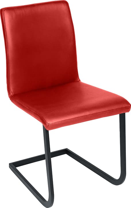 SANTORO Chaise en porte-à-faux SANTORO Chaise en porte-à-faux 402355700030 Dimensions L: 43.0 cm x P: 55.0 cm x H: 86.0 cm Couleur Rouge Photo no. 1