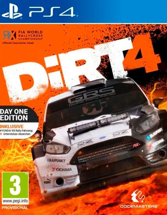 PS4 - DiRT 4 Day One Edition PS4 - DiRT 4 Day One Edition 785300122296 Photo no. 1