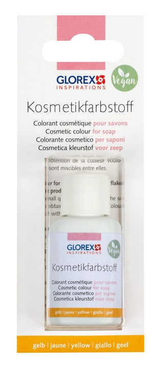 Glorex Hobby Time Seifen-Kosmetik Farbstoff zum Einfärben von Seifenflocken, Badekugeln und Glycerinseife Seifenfarbe