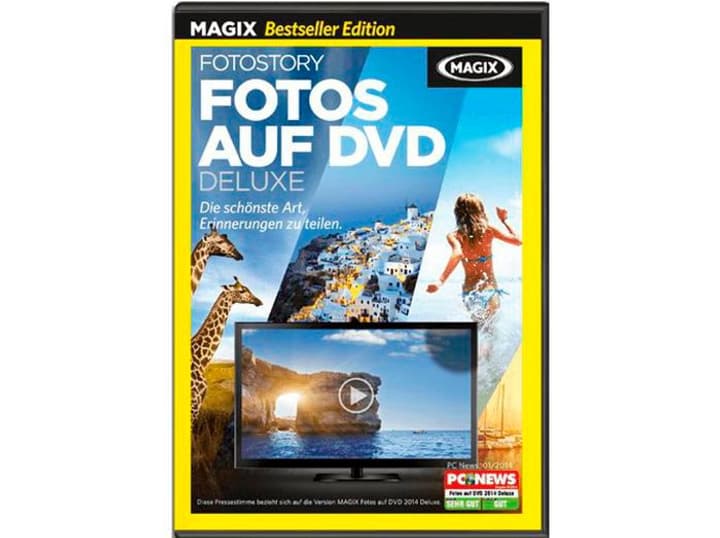 Magix PC Bestseller MAGIX Fotos auf DVD Deluxe Physique (Box) PC Bestseller MAGIX Fotos auf DVD Deluxe Physique (Box) Magix 785300122173 Photo no. 1