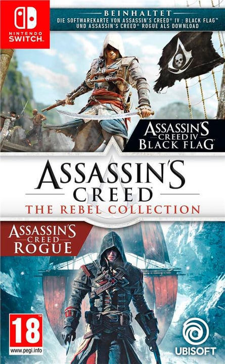 NSW - Assassin's Creed: The Rebel Collection Box NSW - Assassin's Creed: The Rebel Collection Box 785300148922 Photo no. 1
