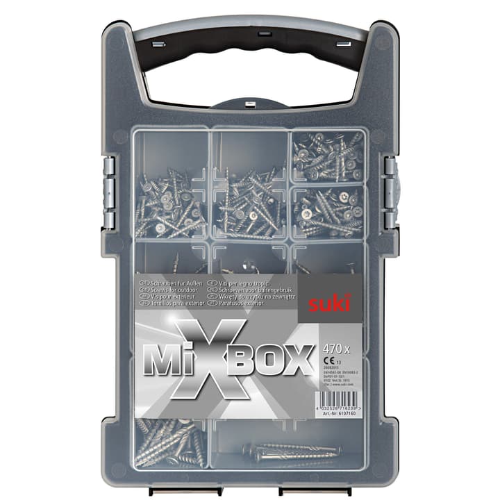 Image of suki Mixbox Maxi Universalschrauben Aussenbereich Set