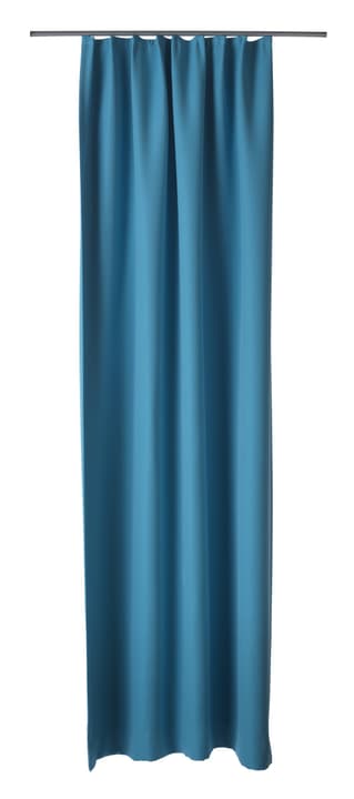 DULCINA Fertigvorhang blickdicht DULCINA Fertigvorhang blickdicht 430253021344 Farbe Türkis Grösse B: 140.0 cm x H: 260.0 cm Bild Nr. 1