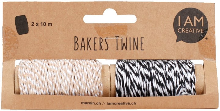 Image of I AM CREATIVE Bakers Twine Geschenkband