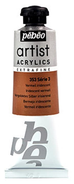 Pebeo Acrylic EF 37 ml Acrylic EF 37 ml Pebeo 663580900000 Colore Vermiglio N. figura 1