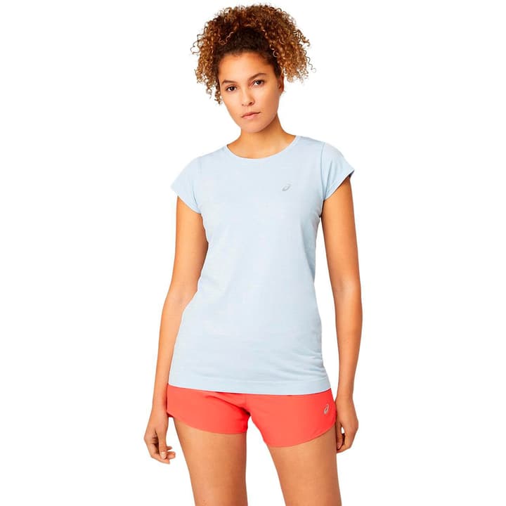 Image of Asics Race Seamless SS Top Laufshirt hellblau