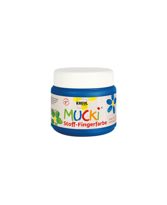 Image of I AM CREATIVE MUCKI Stoff-Fingerfarbe, 150ml, Blau bei Do it + Garden von Migros