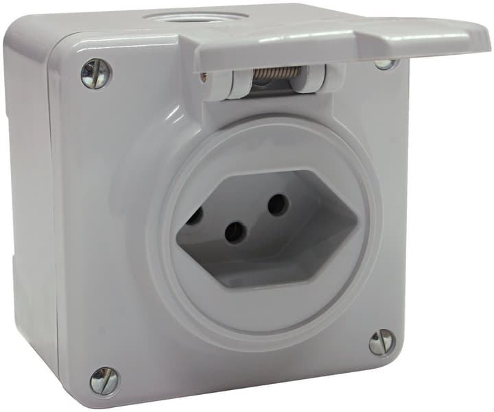 Image of Mica AP 1xT13 Nass-Steckdose bei Do it + Garden von Migros