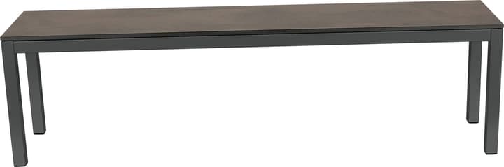 Image of M-Giardino LOCARNO, 120 cm, Gestell Anthrazit, Platte HPL Gartenbank bei Do it + Garden von Migros