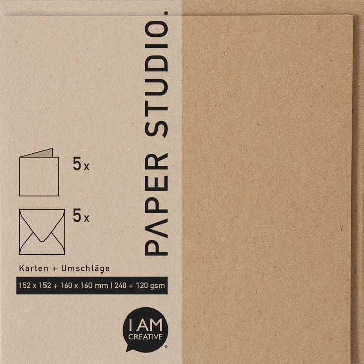 Image of Karten und Umschläge, 152 x mm, Kraft braun bei Do it + Garden von Migros