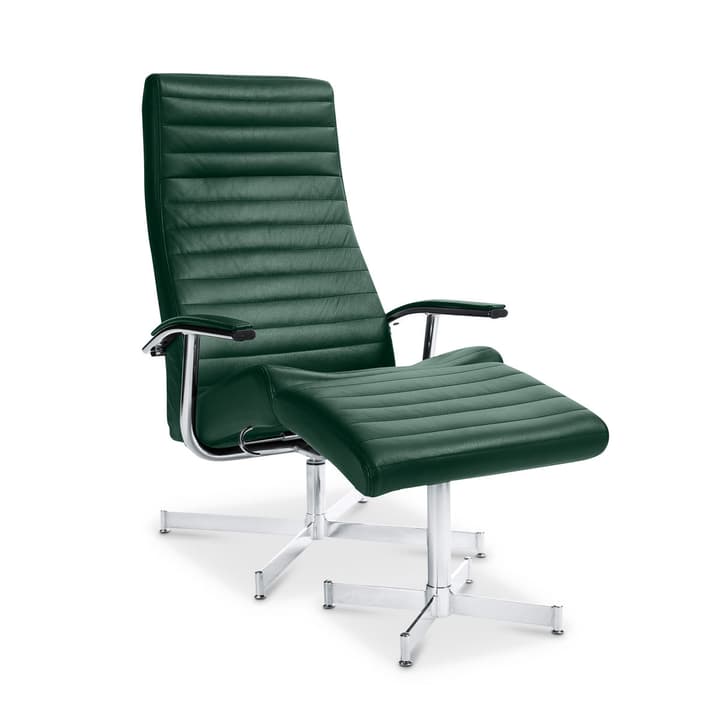 HARVEY Poltrona e poggiapiedi HARVEY Poltrona e poggiapiedi 360002227035 Dimensioni L: 77.0 cm x P: 73.0 cm x A: 43.0 cm Colore Verde scuro N. figura 1