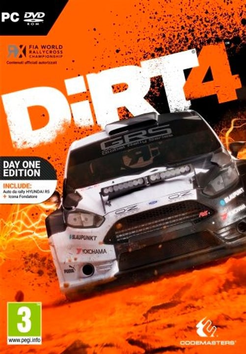 PC - DiRT 4 Day One Edition Fisico (Box) PC - DiRT 4 Day One Edition Fisico (Box) 785300122307 N. figura 1