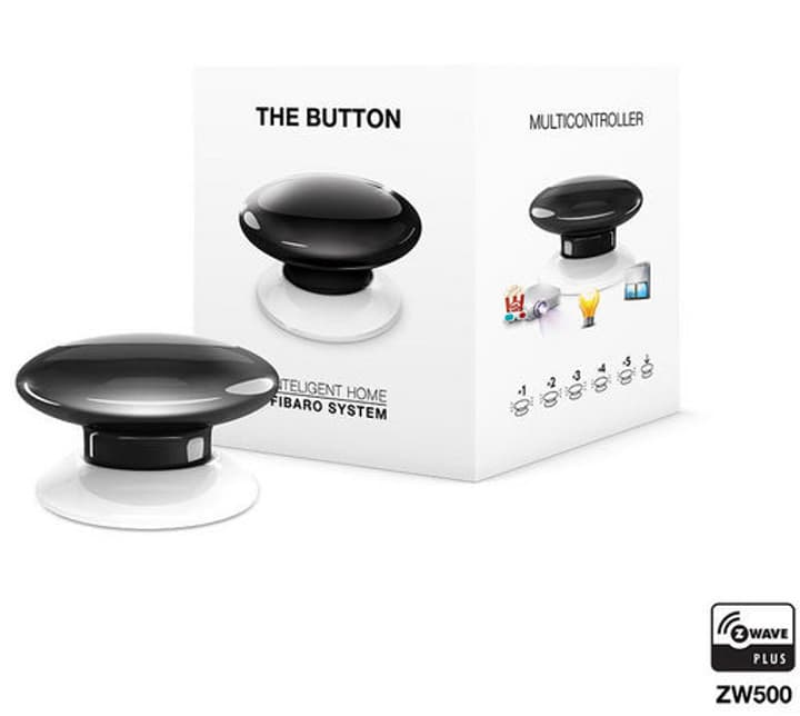 Fibaro Z-Wave Button nero Z-Wave Button nero Fibaro 785300132236 N. figura 1