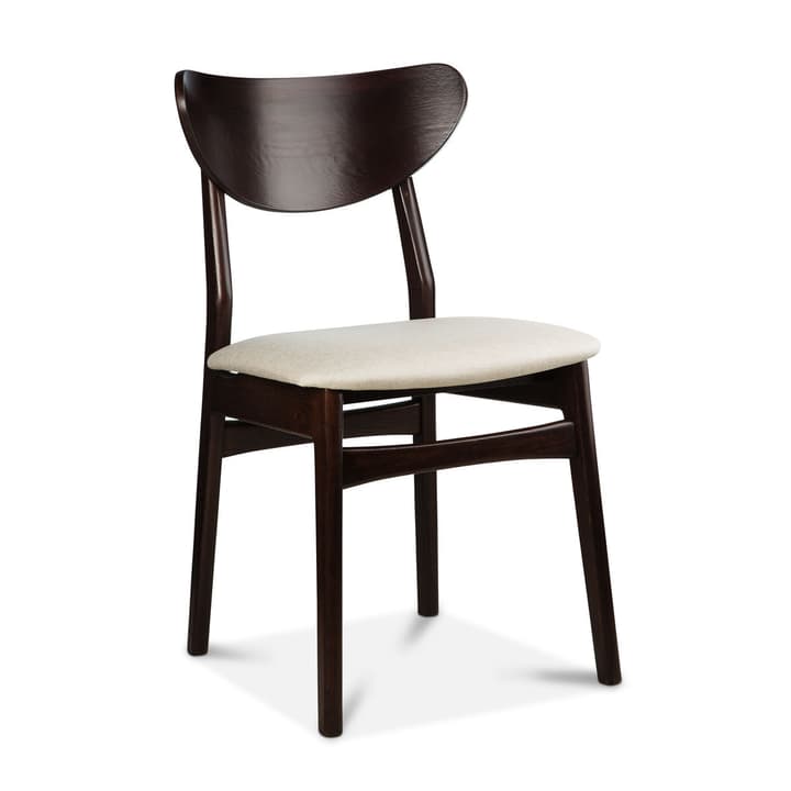 MAXWELL Chaise MAXWELL Chaise 366029085102 Dimensions L: 44.0 cm x P: 41.0 cm x H: 82.0 cm Couleur Noyer Photo no. 1