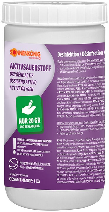 Image of Sonnenkönig Aktivsauerstoff Desinfektion Sauerstoff