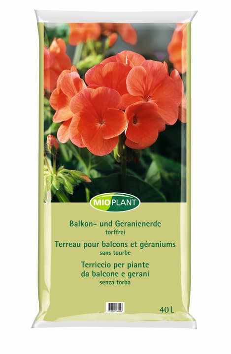 Mioplant Terriccio per pianta da balcone e gerani, 40 l Terriccio per pianta da balcone e gerani, 40 l Mioplant 658104800000 N. figura 1