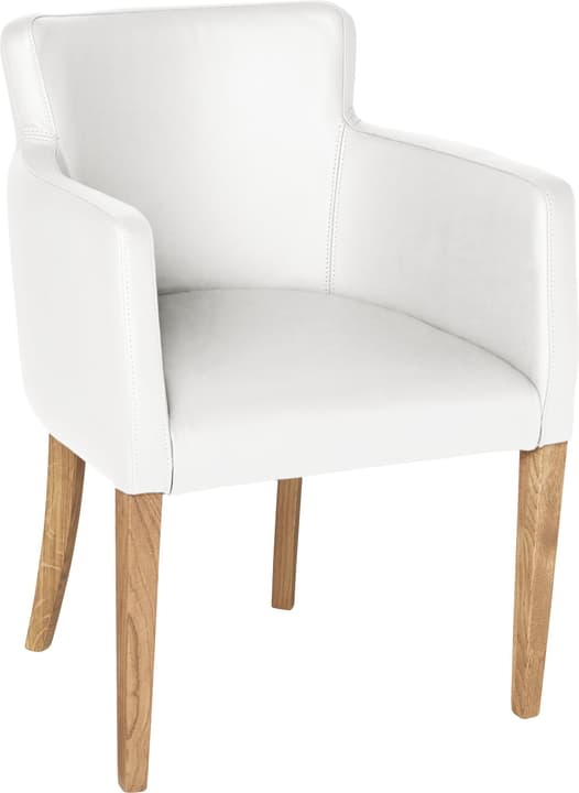 MORISANO Chaise MORISANO Chaise 402358300010 Dimensions L: 56.0 cm x P: 46.0 cm x H: 79.0 cm Couleur Blanc Photo no. 1