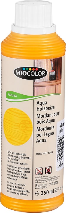 Image of Miocolor Aqua Holzbeize Gelb 250 ml Holzöle + Holzwachse bei Do it + Garden von Migros