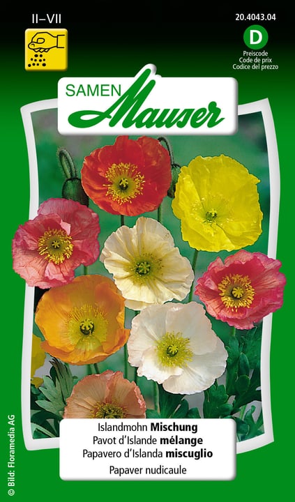 Image of Samen Mauser Islandmohn Mischung Blumensamen bei Do it + Garden von Migros