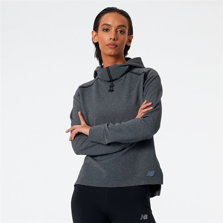 Image of New Balance Q Speed Shift Hoodie dunkelgrau bei Migros SportXX