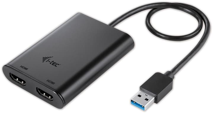 i-Tec USB 3.0 - Dual 4K HDMI Video Adaptateur USB 3.0 - Dual 4K HDMI Video Adaptateur i-Tec 785300147236 Photo no. 1
