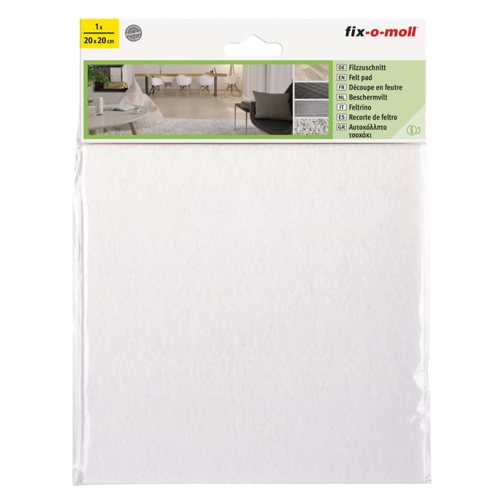 Image of Fix-O-Moll Filz-Zuschnitt 3 mm / 200 x 1 Filzgleiter