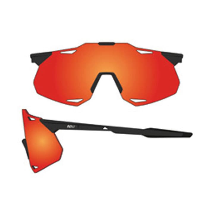 Image of 100% Hypercraft XS Sportbrille schwarz bei Migros SportXX