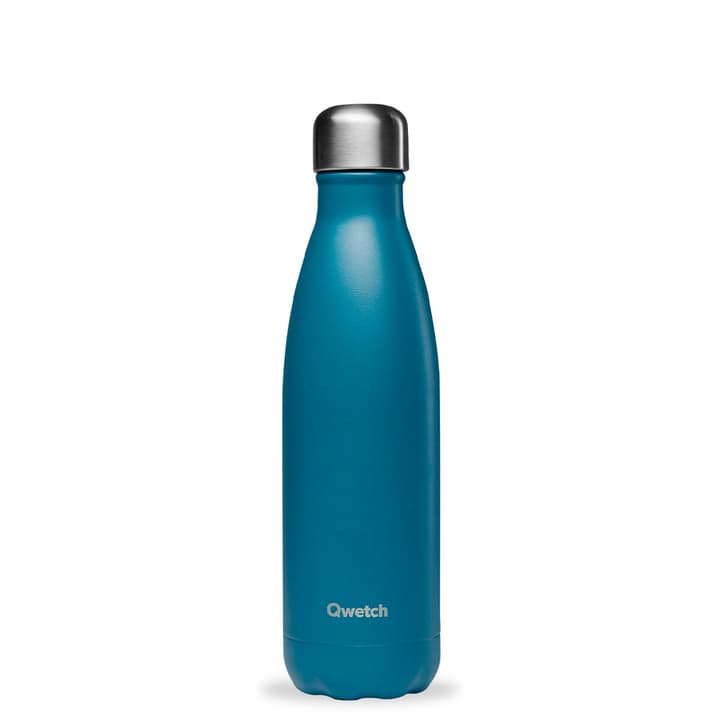 Image of Qwetch Matt Isolierflasche / Thermosflasche azur