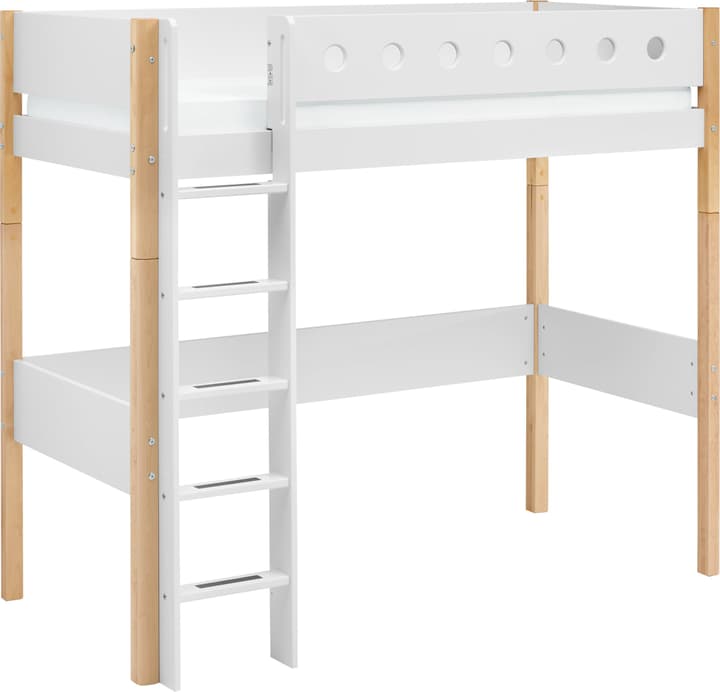 Flexa WHITE Lit surélevé WHITE Lit surélevé Flexa 404697600000 Dimensions L: 210.0 cm x P: 100.0 cm x H: 185.0 cm Couleur Blanc Photo no. 1