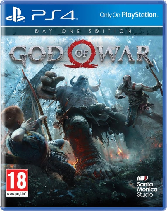 PS4 - God of War Day 1 Edition Box PS4 - God of War Day 1 Edition Box 785300134601 Photo no. 1