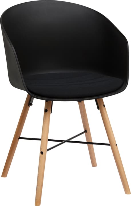 BRERA Stuhl BRERA Stuhl 403703100000 Grösse B: 51.0 cm x T: 51.5 cm x H: 81.0 cm Farbe Schwarz Bild Nr. 1