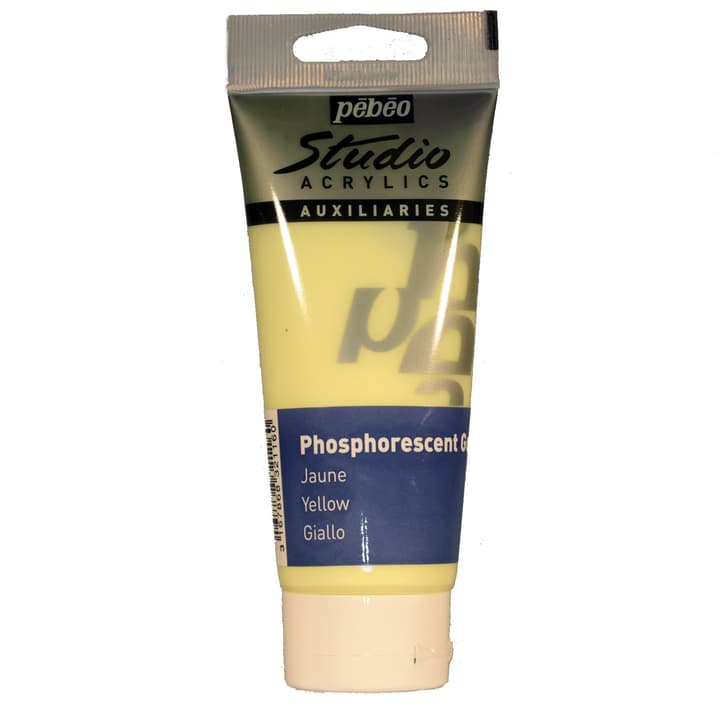 Pebeo Gel Phospho T100 Gelb Acrylfarbe