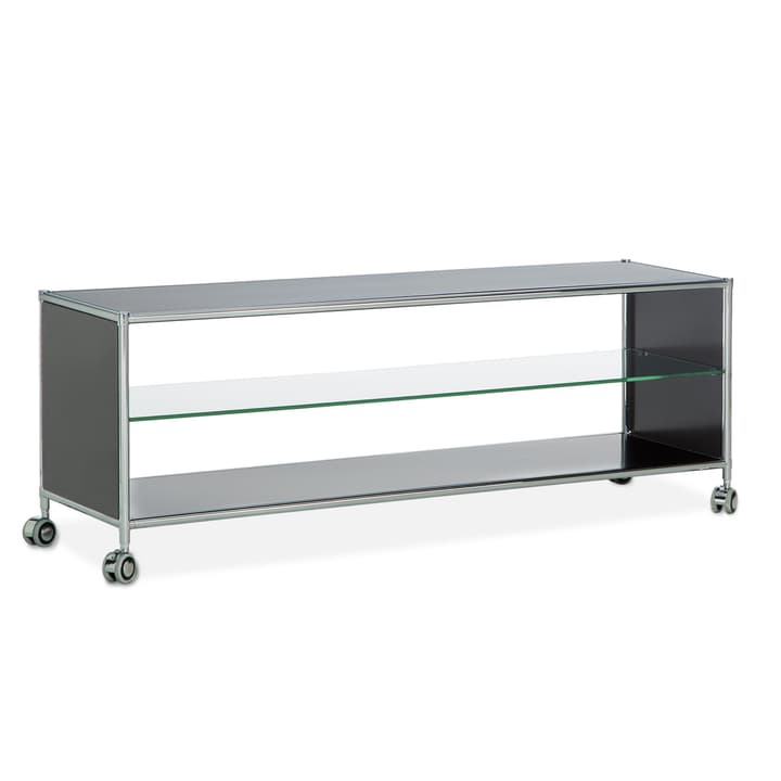 QUADRO Meuble TV QUADRO Meuble TV 364184800000 Dimensions L: 140.0 cm x P: 39.6 cm x H: 48.5 cm Couleur Anthracite Photo no. 1