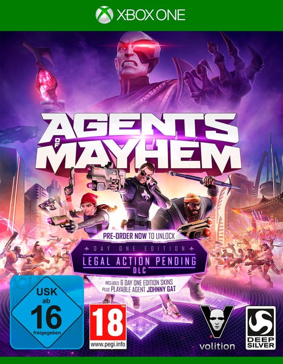Xbox One - Agents of Mayhem Day One Edition Xbox One - Agents of Mayhem Day One Edition 785300122594 N. figura 1