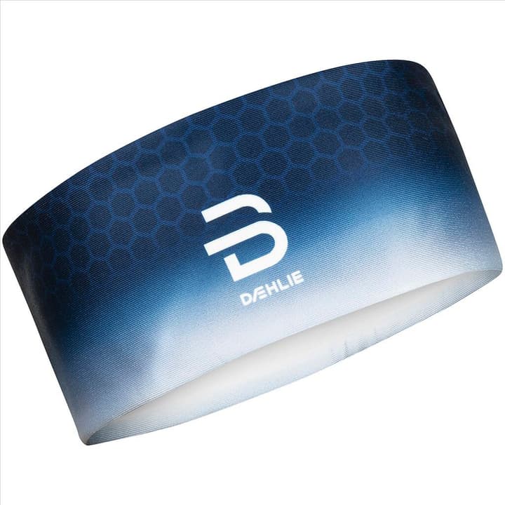 Image of Daehlie Headband Polyknit Print Stirnband blau
