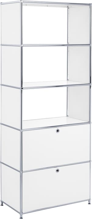 FLEXCUBE Regal FLEXCUBE Regal 401815510510 Grösse B: 77.0 cm x T: 40.0 cm x H: 193.0 cm Farbe Weiss Bild Nr. 1