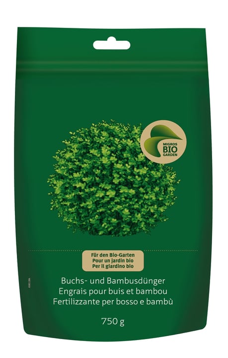 Image of Migros-Bio Garden Buchs- und Bambusdünger, 750 g Feststoffdünger