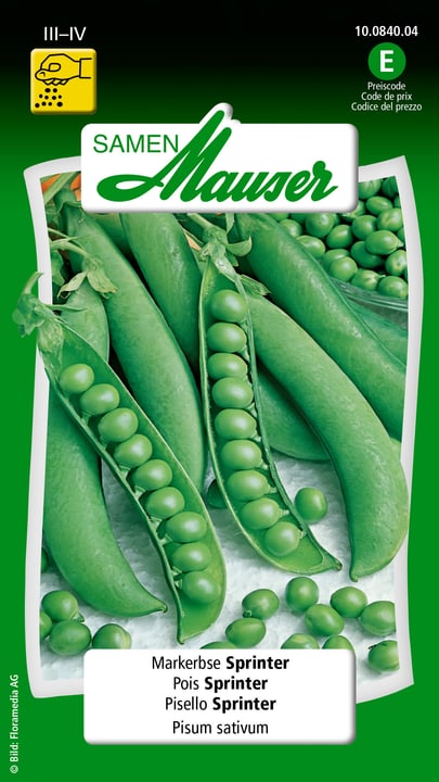 Image of Samen Mauser Markerbse Sprinter Gemüsesamen bei Do it + Garden von Migros