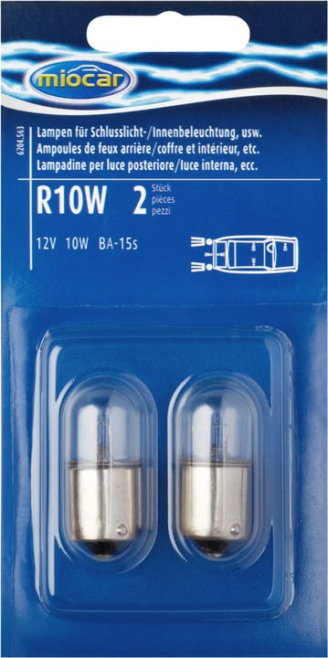 Image of Miocar Glühlampen R10W Schluss/Innenlicht Autolampe bei Do it + Garden von Migros