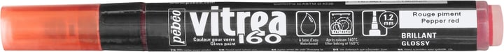 Pebeo Pébéo Vitrea 160 Feltro Pébéo Vitrea 160 Feltro Pebeo 663507710300 Colore Rosso Peperoncino N. figura 1