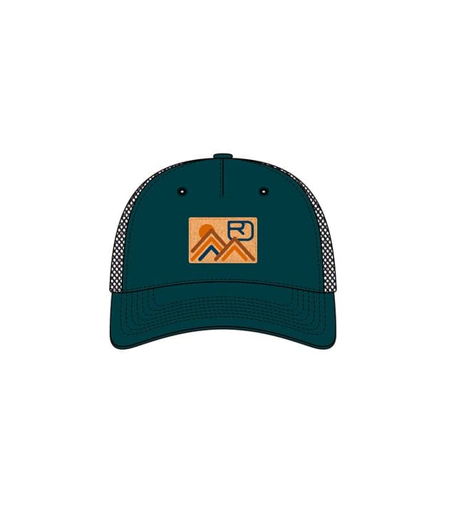 Image of Ortovox Corky Trucker Cap petrol