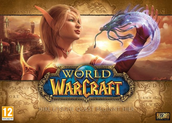 PC/Mac - World of Warcraft D Fisico (Box) PC/Mac - World of Warcraft D Fisico (Box) 785300130179 N. figura 1