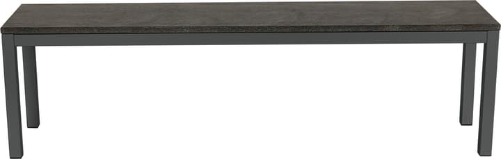 Image of M-Giardino LOCARNO, 160 cm, Gestell Anthrazit, Platte Granit Gartenbank bei Do it + Garden von Migros
