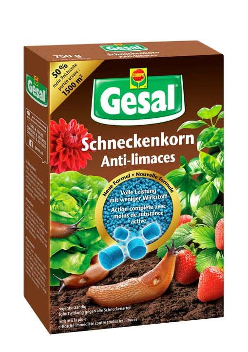 Image of Compo Gesal Schneckenkorn, 750 g Schneckenbekämpfung