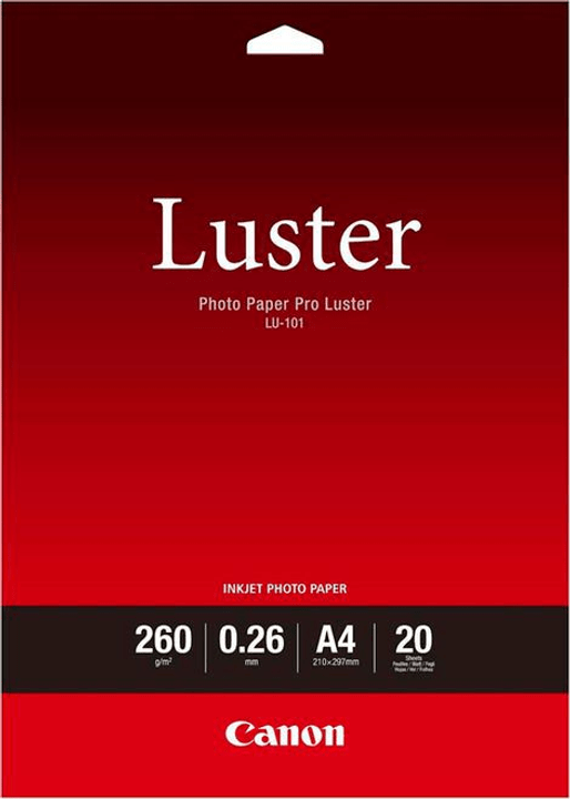 Canon Photo Paper Pro Luster A4 LU-101 Photo Paper Pro Luster A4 LU-101 Canon 798500200000 Photo no. 1