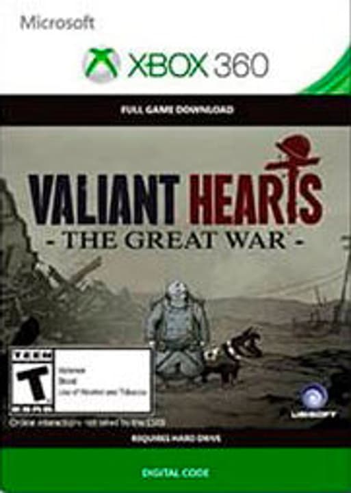 Xbox 360 - Valiant Hearts: The Great War Xbox 360 - Valiant Hearts: The Great War 785300135699 Photo no. 1