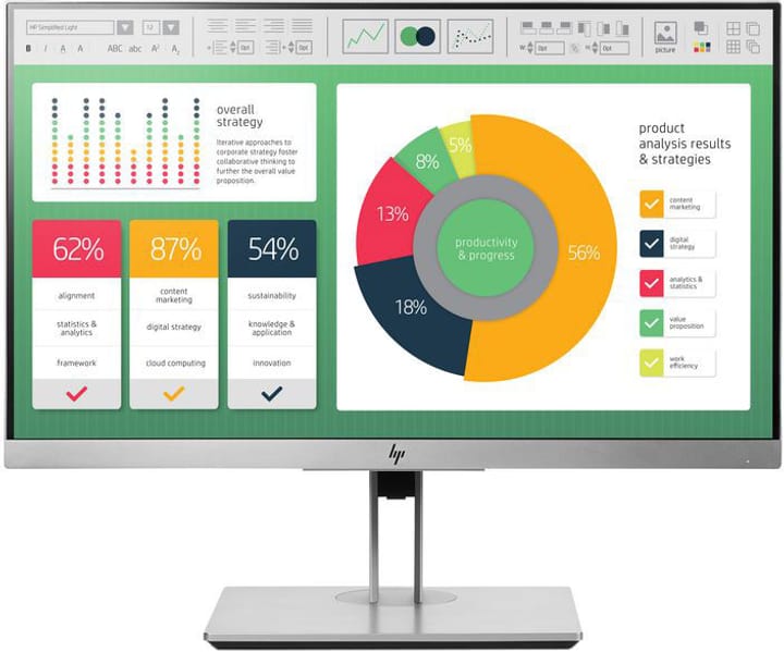 HP Elite E223 1FH45AA Monitor Elite E223 1FH45AA Monitor HP 785300132855 N. figura 1