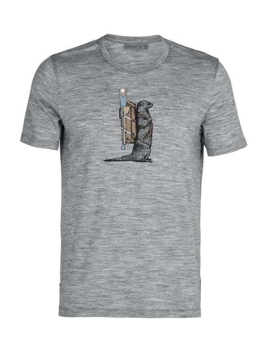 Image of Icebreaker Tech Lite SS Crewe Otter Trekkingshirt grau bei Migros SportXX
